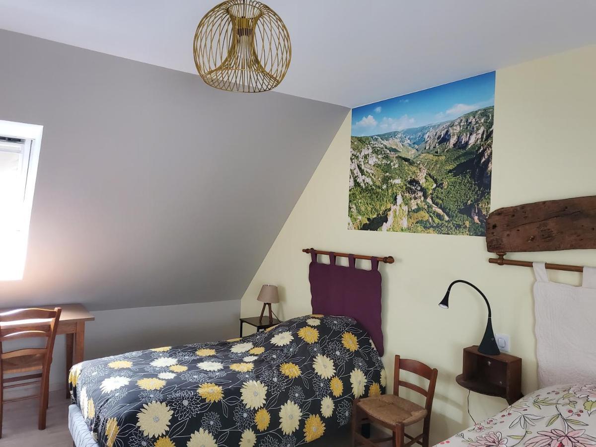 Chambre D'Hotes Le Cascadou Banassac Exterior photo